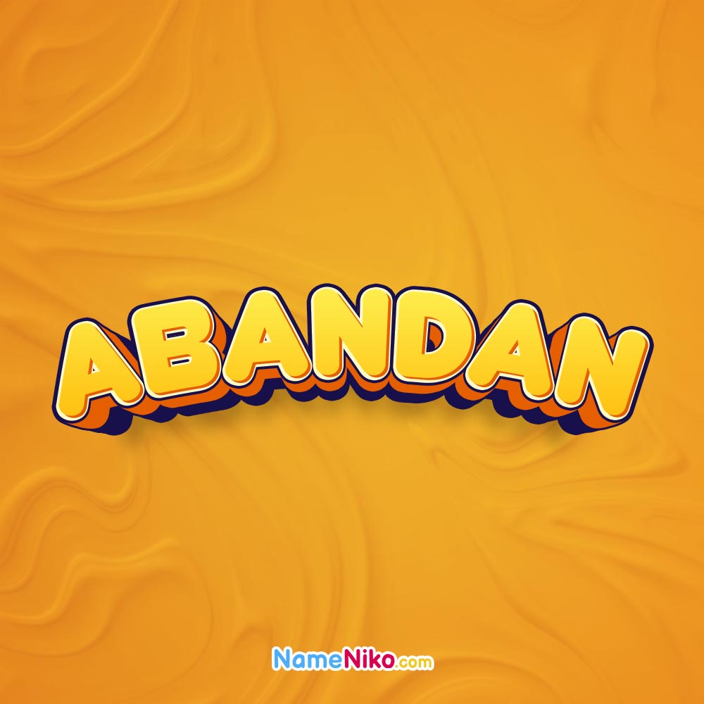 پروفایل اسم آباندانبه انگلیسی