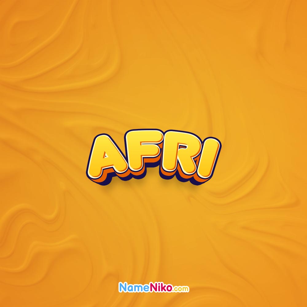 پروفایل اسم افریبه انگلیسی