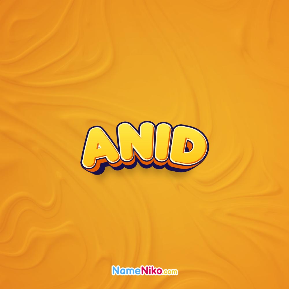 پروفایل اسم آنیدبه انگلیسی