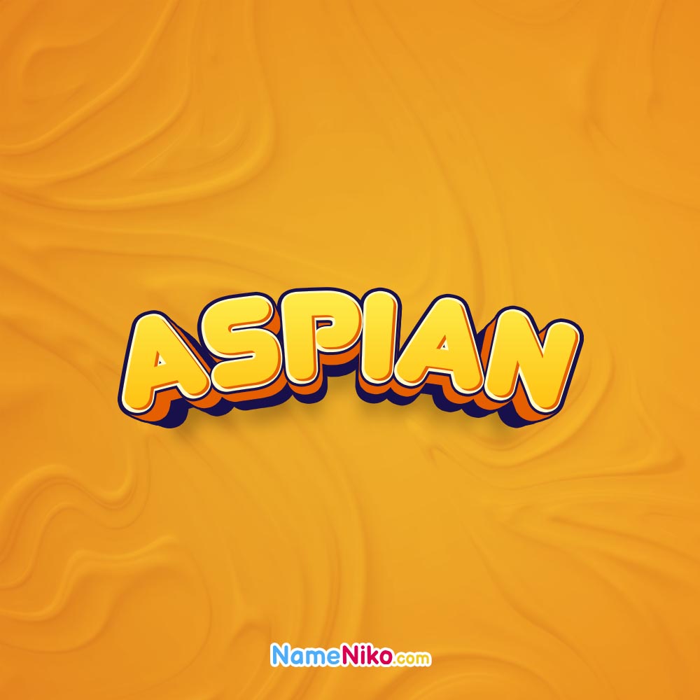 پروفایل اسم آسپیانبه انگلیسی