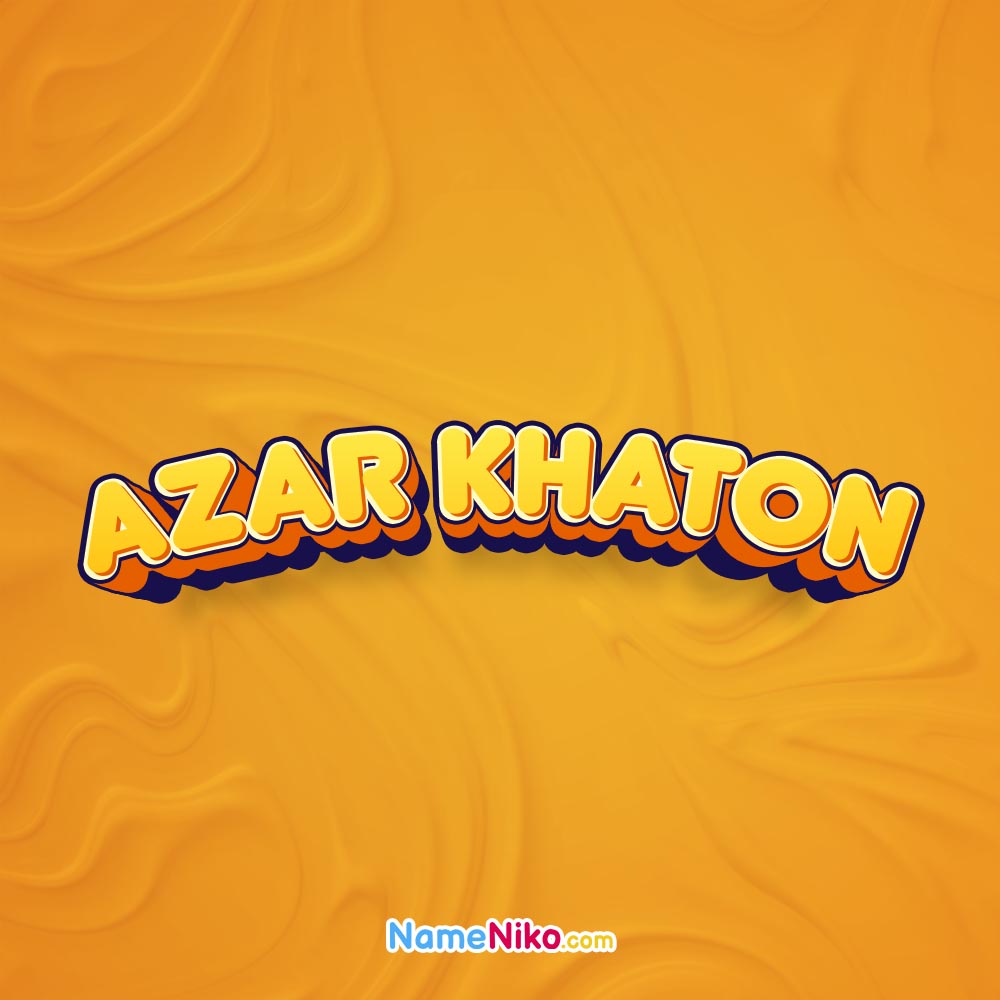 پروفایل اسم آذرخاتونبه انگلیسی