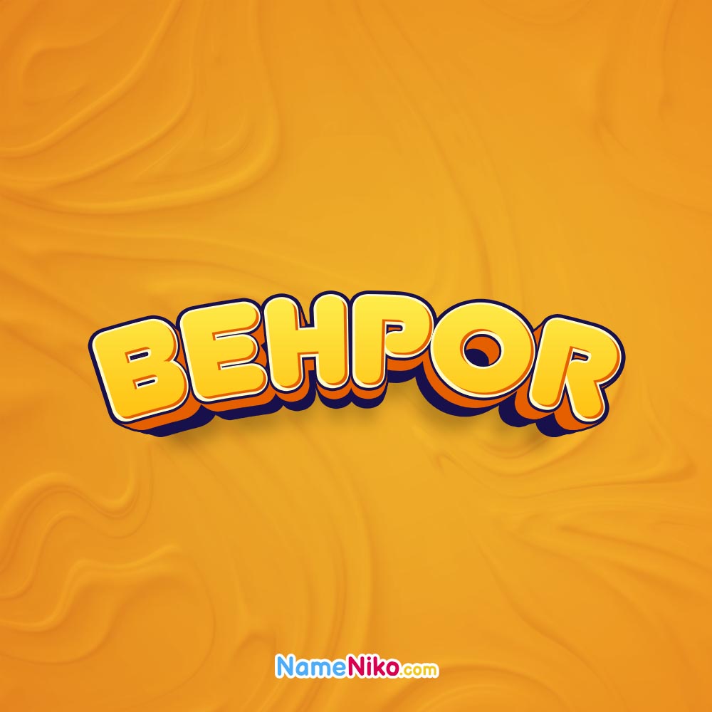 پروفایل اسم بهپوربه انگلیسی