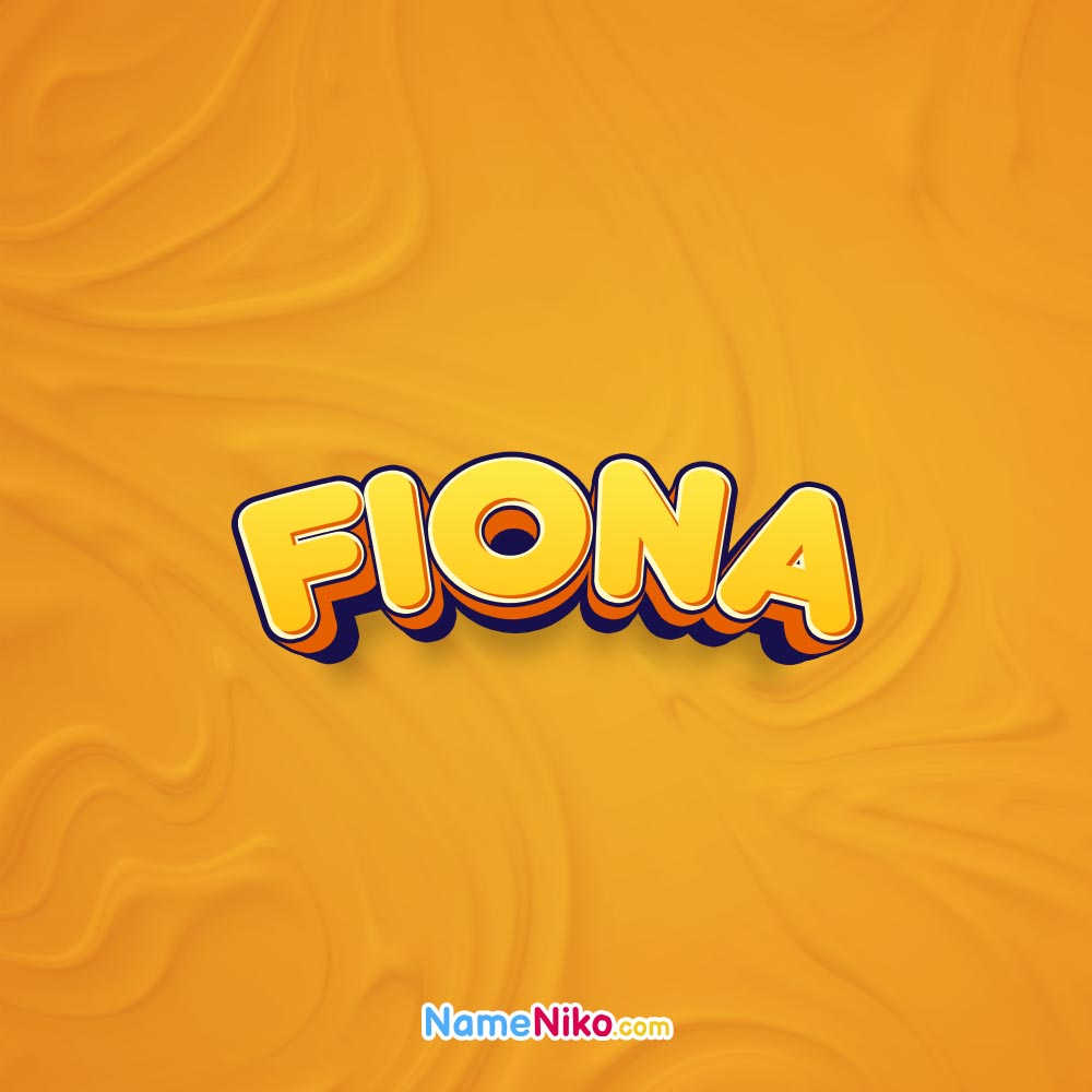 پروفایل اسم فیونابه انگلیسی