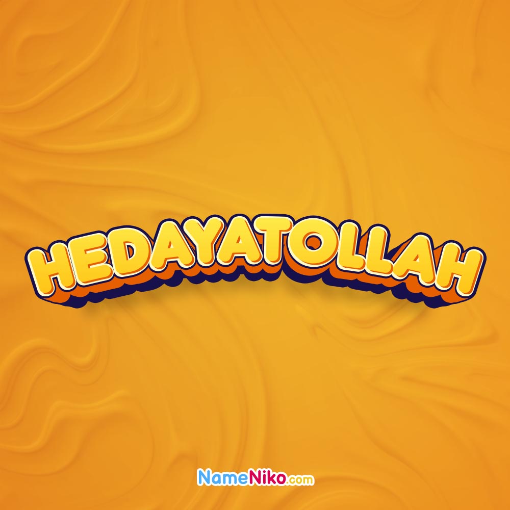 پروفایل اسم هدایت اللهبه انگلیسی