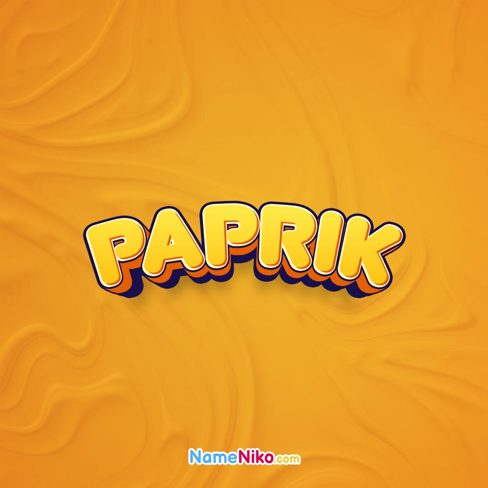 پروفایل اسم پاپریکبه انگلیسی