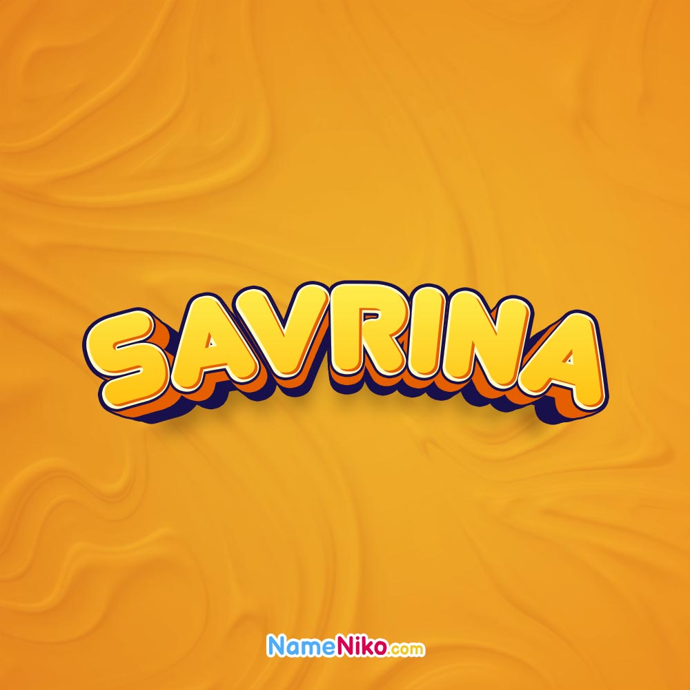 پروفایل اسم ساورینابه انگلیسی