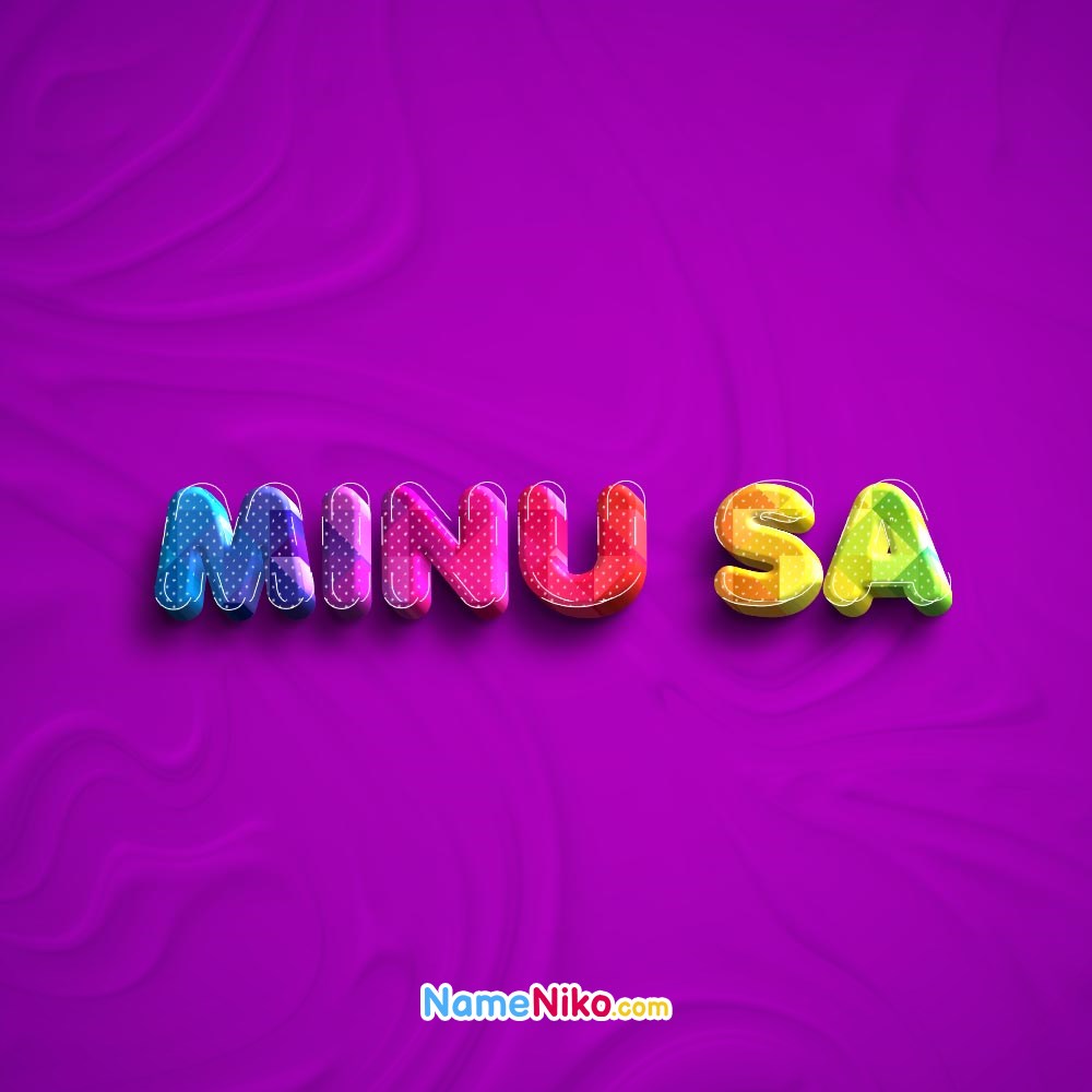 عکس پروفایل اسم مینو سا