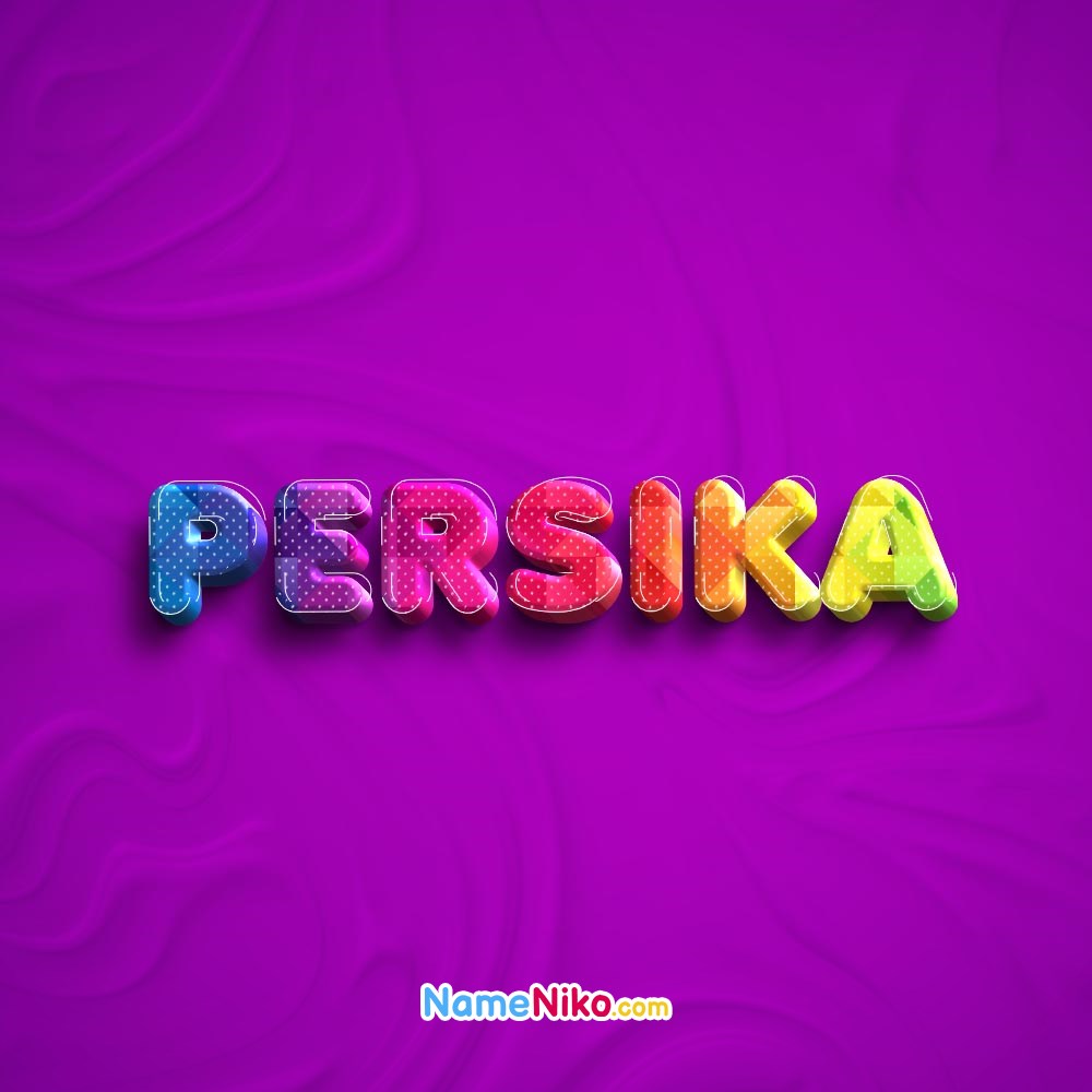 عکس پروفایل اسم پرسیکا