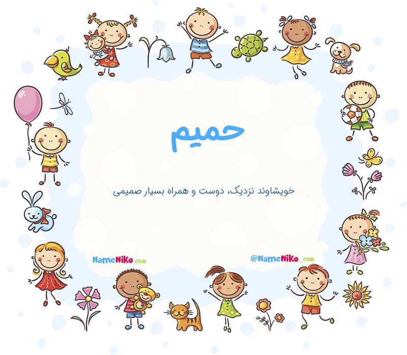 معنی اسم  حمیم