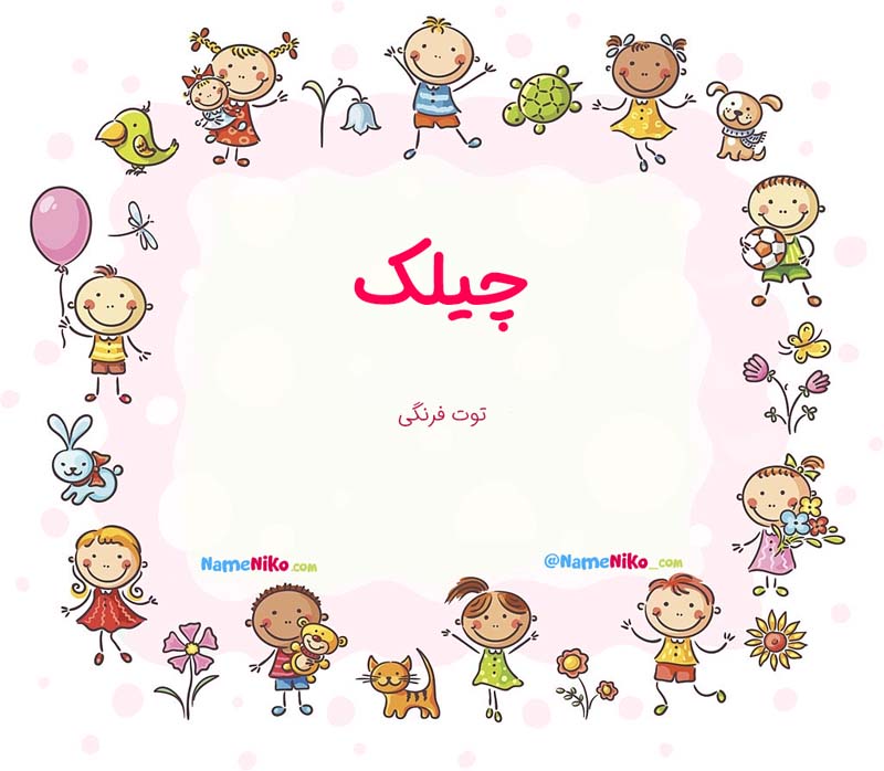 معنی اسم  چیلک