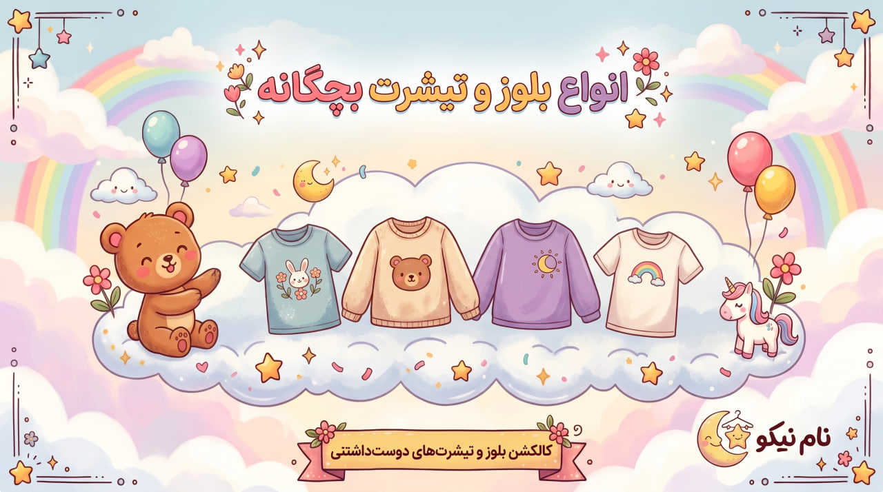 تیشرت و بلوز بچگانه