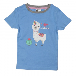 تیشرت آستین کوتاه طرح لامای بامزه