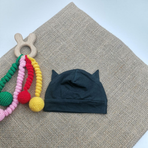 کلاه نوزادی H&M طرح بتمن شاخ دار لبه دار