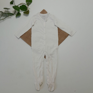 سرهمی لوپیلو طرح سفید جلو دکمه