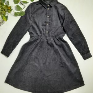 مانتو زنانه مخملی برند اسمارا مشکی رنگ