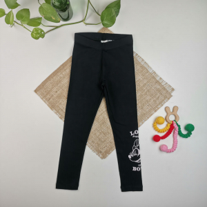 شلوار دخترانه برند Disney طرح مینی موس مشکی رنگ