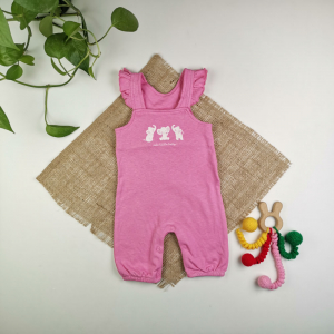 بیلر نوزادی دخترانه طرح فیل صورتی رنگ