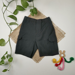 شلوارک نوزادی برند Tu طرح جیبدار نوک مدادی رنگ