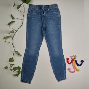 شلوار جین برند Tu طرح جیبدار آبی رنگ - 10 سال
