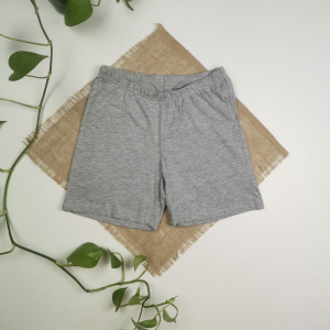 شلوارک نوزادی پسرانه برند لوپیلو طوسی رنگ