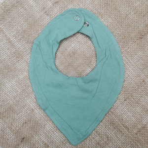 پیشبند نوزادی طرح ساده سبز رنگ - 0-6 ماه